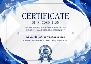 ISO Certified RO Water Purifier Company in Tamilnadu